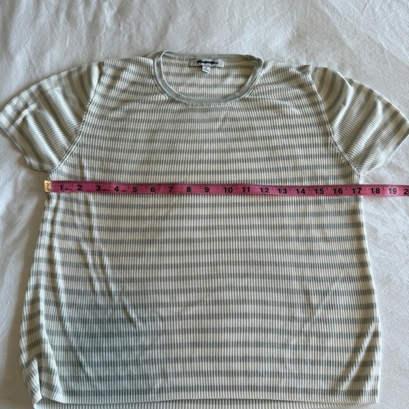 Madewell Women's Micro-Rib Sweater Tee in Monument M - Picture 8 of 8